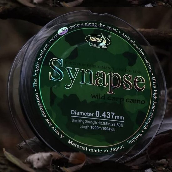 Katran Lijn Synapse Wild Carp Camo van Merkloos