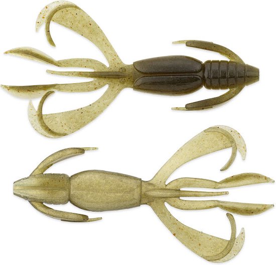 Keitech Crazy Flapper | 3.6 Inch Beige 9cm van Keitech