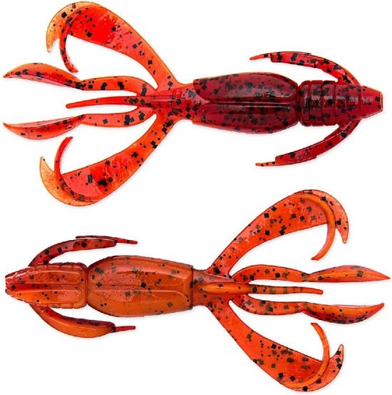 Keitech Crazy Flapper 3.6 Strong Squid Scent (7 pcs) - Kleur : Delta Craw van Keitech