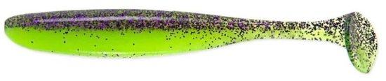 Keitech Easy Shiner Purple Chartreuse 11.5cm van Merkloos