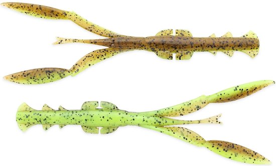 Keitech Neko Camaron 5.5’’ - Kleur : Green Pumpkin Chartreuse van Keitech