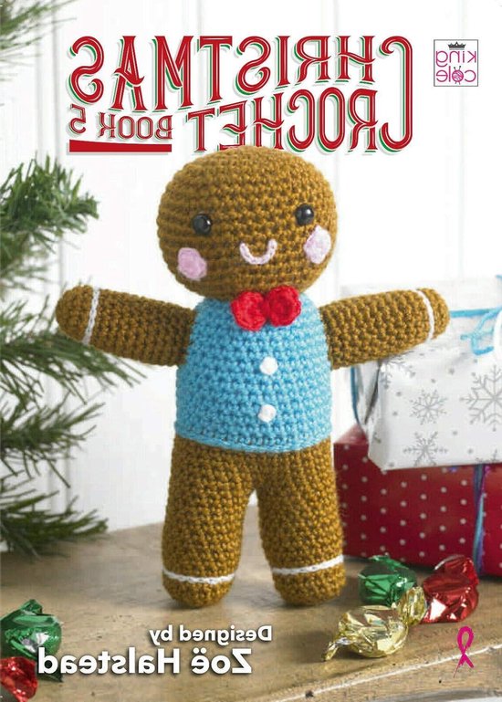 Kerst Haakboek - Haakpatronen Kerst - Kerstversiering Maken - 21 Pagina's - Diverse Maten - Multicolor