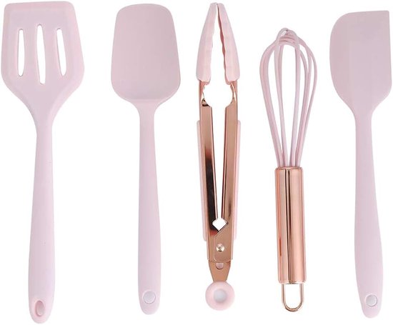 Keukengerei Mini Tools Spatel Kids Bakken Klopper met Schraper Garde Gebruiksvoorwerp Handvat Set Icing & Decorating Spatels