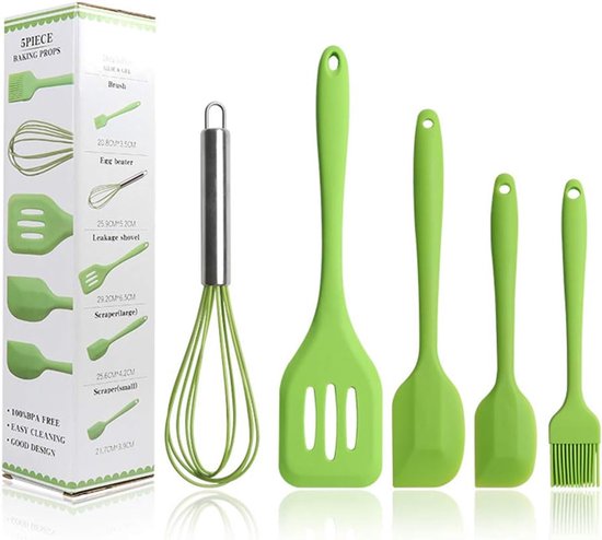 Keukengerei set met schraper