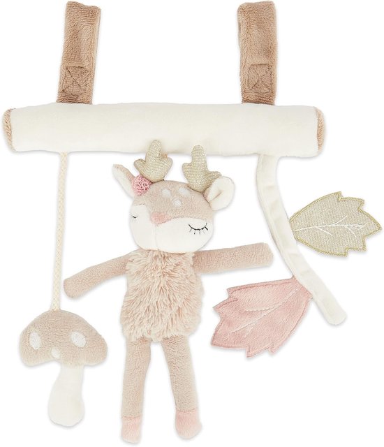 kinderwagenketting Maxi Cosi speelboog muziekdoos ketting speelgoed
