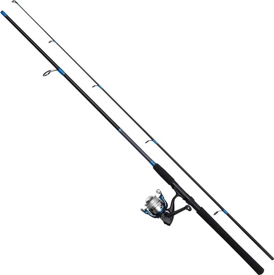 Kinetic Allround Cc Draaiende Combo Zwart 2.14 m / 5-24 g van Kinetic