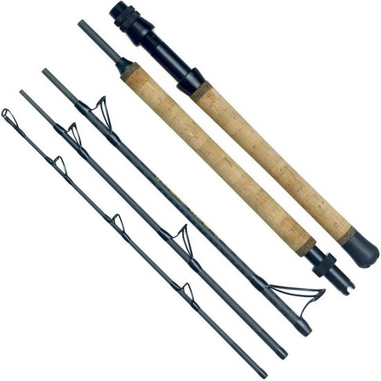 Kinetic Battler Cf Bodemvissen Hengel 5 Stukken Beige 2.14 m / 100-400 g van Merkloos