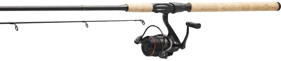 Kinetic Combo Zathar Spin – Complete Spincombo voor Forel en Licht Roofvissen - Maat : Light 2.10m 4-21g - Molen 2000FD 4+1BB 0.14mm-125m