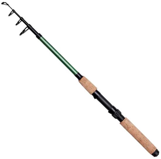 Kinetic Gypsy Tele Spinhengel Zilver 2.44 m / 12-40 g van Merkloos