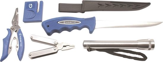 Kinetic Multi-Tools Kit - 5-Delig - Zilver van Kinetic