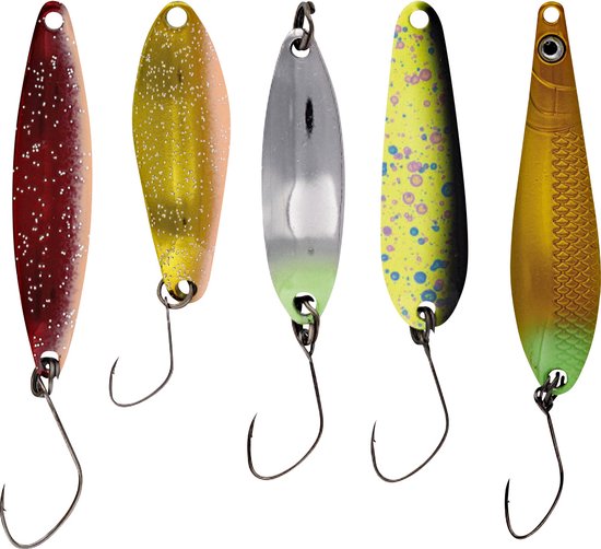 Kinetic Multipack Spoons Mix (5 pcs) 2.5-3.8g - Maat : Mix 3 van Kinetic