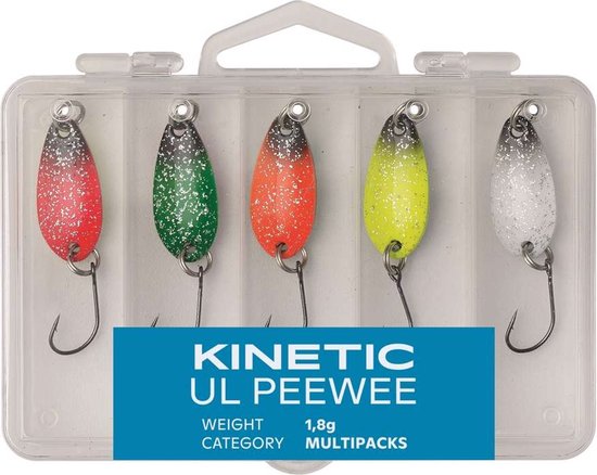 Kinetic Pack UL Peewee (5 pcs) - Maat : 3.50g van Kinetic