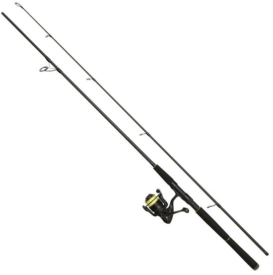 Kinetic Powerstar Ct Draaiende Combo Zwart 2.14 m / 12-40 g van Kinetic