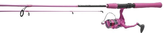 Kinetic RamaSjang CC Pink M - 7ft - 8-30g - 2-Delig - Hengelset - Roze