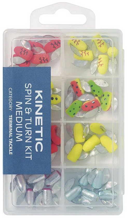Kinetic Spin&turn Kogel Vislood Veelkleurig M van Kinetic