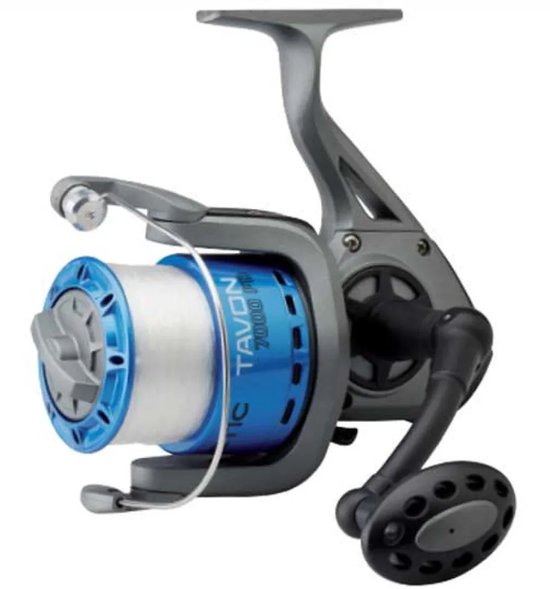 Kinetic Tavon Surfcasting-molen Zilver 7000FD