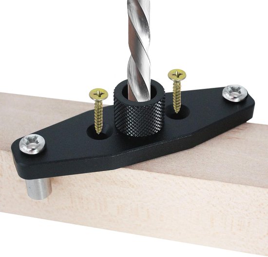 kit zelfcentrerend, Professioneel DIY Houtbewerking Gereedschap Set, Zwevend Plank Gatmal, Boorgids Rail voor Werken, Boren en Markeren