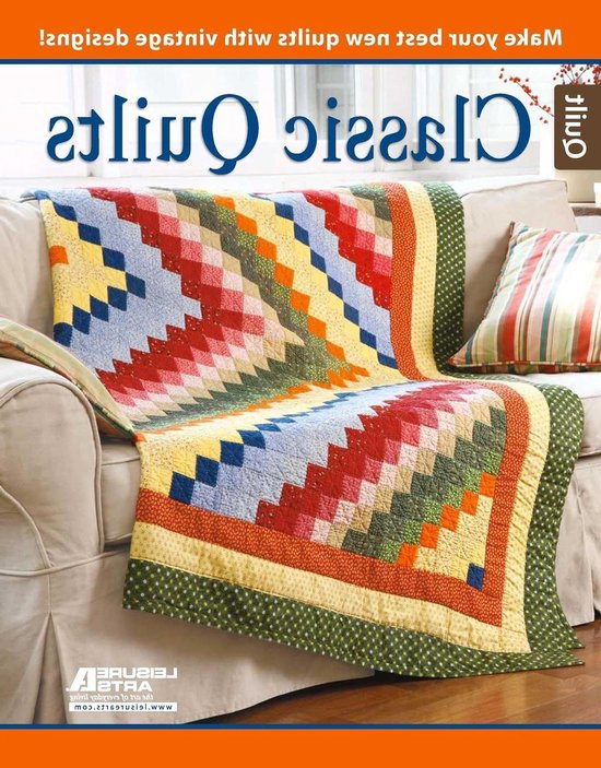 Klassieke Quilts - Dekens Patronen - Huis Decoratie - 48 Pagina's - 27x21 cm van Merkloos