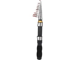 Kleine draagbare hengel voor zeevissen - Visstok voor ijsvissen - Compact en lichtgewicht - Ideaal visgereedschap met korte lengte van Merkloos