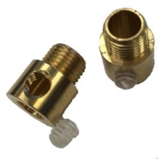 klemnippel met buitendraad messing / stuk van GARDENA