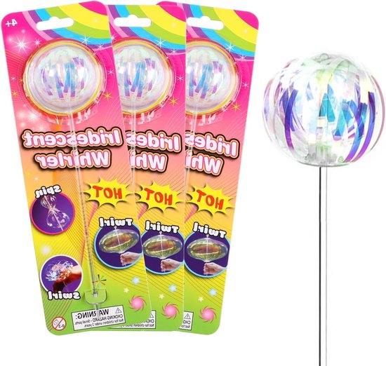Kleurrijke 3-delige Regenboog Spinner Stok, Magische Dans Prop voor Feestjes en Bubble Show, Perfect voor Magische Momenten