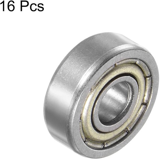 Kogellagers 604ZZ - 4x12x4mm - Carbon staal - Duurzaam voor motoren - ShopVlot