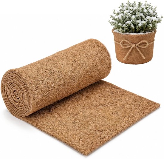 Kokosmat voor plantenbescherming, 25 x 3 meter