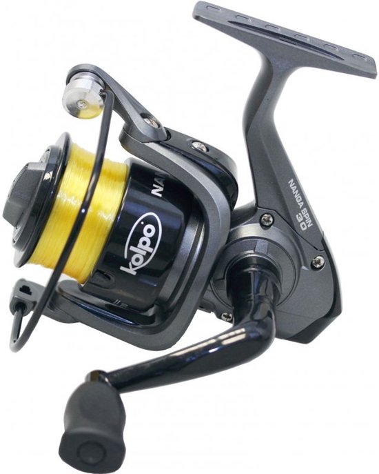Kolpo Nanga Spin 3000 3BB 4,91:1 0,25mm/200m 0,28mm/200m 0,30mm/180m (Voorgespoeld met lijn) - Vismolen van Merkloos