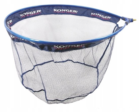 Konger Netkop 50x60cm Blauw - Vaste Kwaliteit voor Vissers van Merkloos