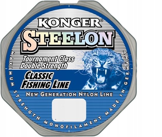 Konger Steelon Vislijn 0,22 mm - 30 Meter van Merkloos