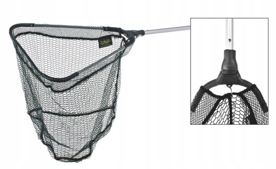 Konger Telescoop Visnet 280cm - 3 Delen van Merkloos