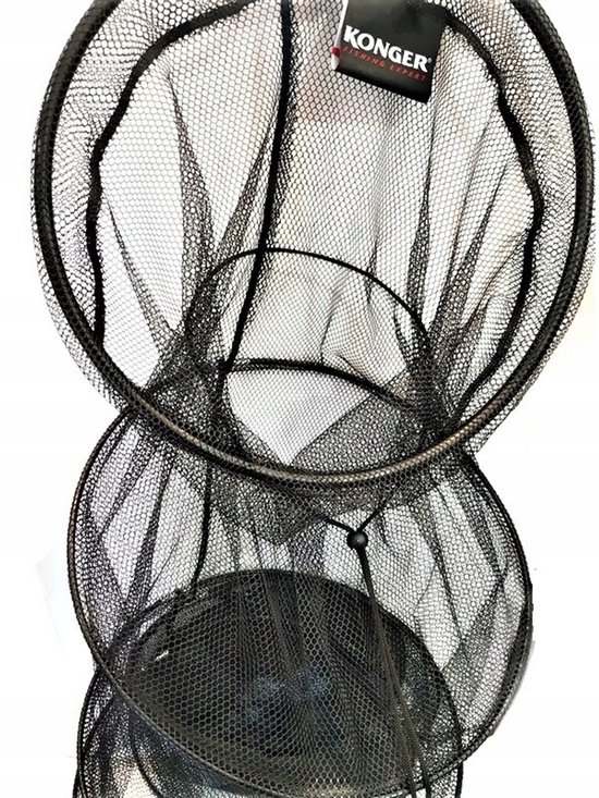 Konger Visnet met Houder 40x300cm - Veilig Vissen Bewaren van Merkloos