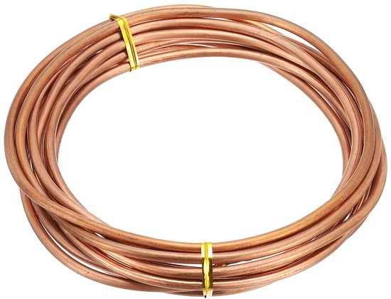 Koperdraad - 99,9% Puur Koper - 3,5 mm - 5,3 m
