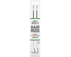 Korda Basix Hair Rigs Wide Gape Barbless #4 van Korda