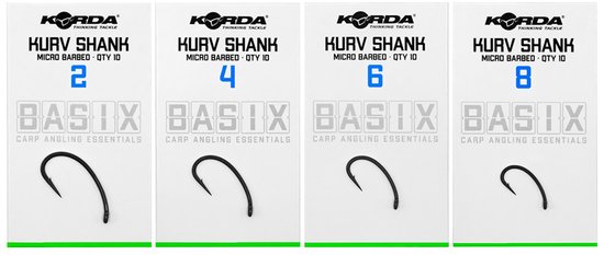Korda Basix Kurv Haken Weerhaak #6 van Korda