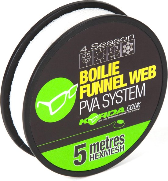 Korda Boilie Funnel Web HEXMESH - Refill - 5m van Korda