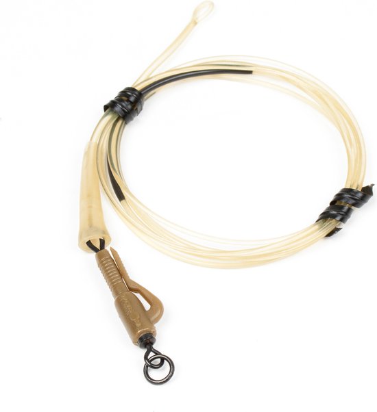 Korda Camo Leaders + Hybrid Leadclip - Gravel Khaki van Korda