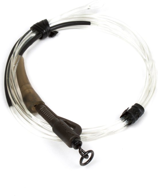 Korda Camo Leaders + Hybrid Leadclip - Transparant van Korda