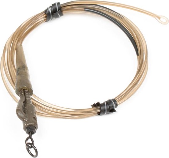 Korda Camo Leaders + Hybrid Leadclip - Weedy Green - 40lb van Korda