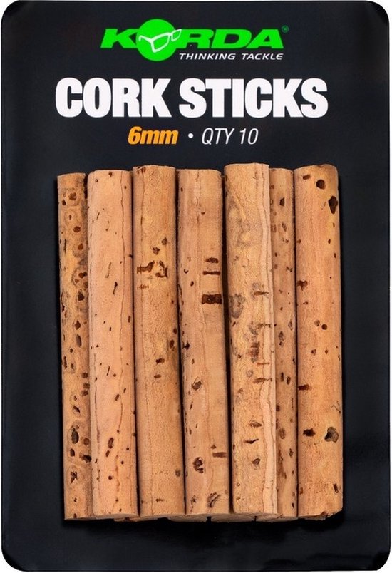 Korda Cork Sticks 6mm | Aasbereiding van Korda
