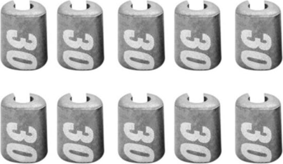 Korda Dark Matter Balancing Weights - 0.30g - Zilver van Korda