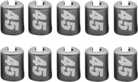 Korda Dark Matter Balancing Weights - 0.45g - Zilver van Korda
