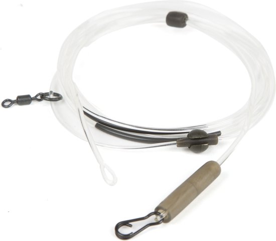 Korda Heli Leader - Dark Matter - Clear - 40lb - Transparant van Merkloos