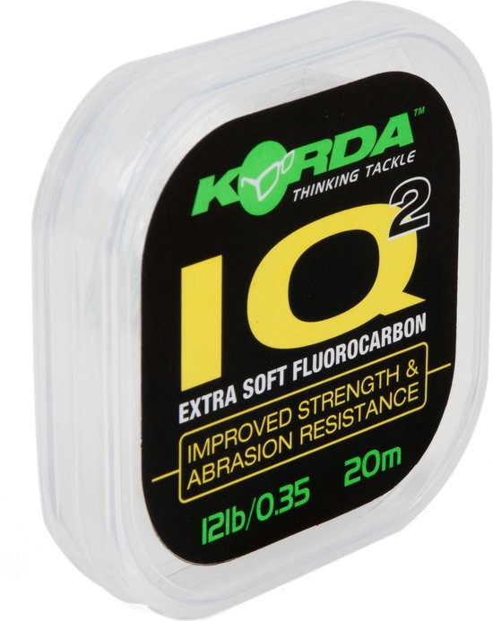 Korda IQ Extra Soft - Onderlijnmateriaal - 6.8 kg - Transparant van Korda