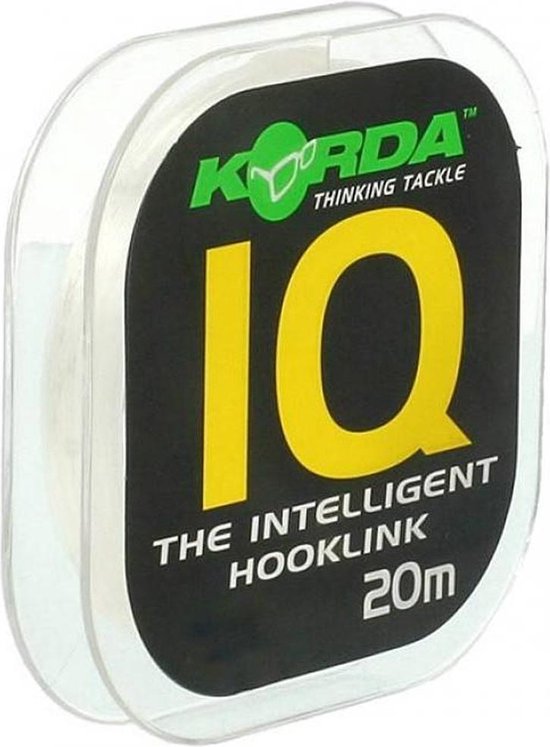 Korda IQ The Intelligent Hooklink - 15lb - 20m - Transparant van Korda