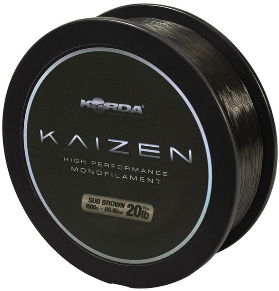 Korda Kaizen Mono Brown - Maat : 0.30mm - 12lb van Merkloos