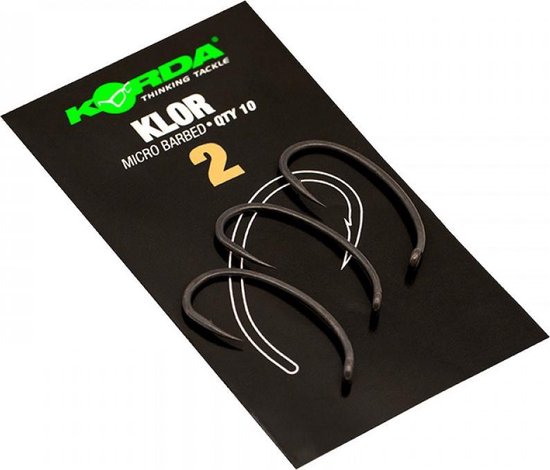 Korda Klor Micro Barbed #2 van Merkloos