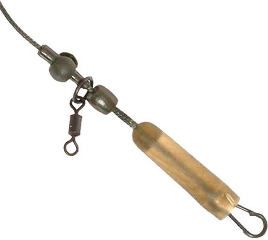 Korda - Leadcore Leader Heli | Gravel | 1m | 3 Stuks - Gravel