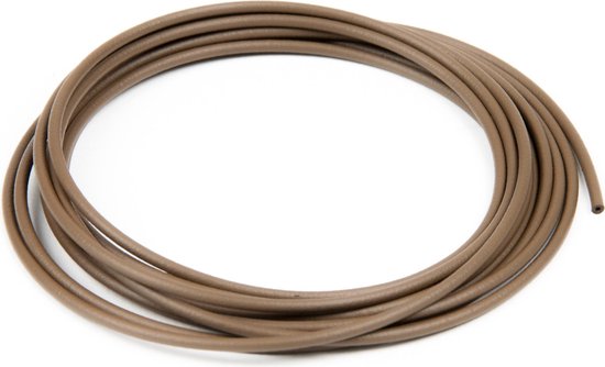 Korda Matter Tungsten Tubing Gravel Brown 2m - Slang - Gravel Brown van Korda