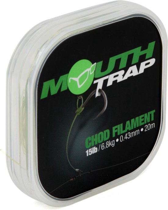Korda Mouth Trap - Onderlijnmateriaal - 9 kg - Groen van Korda